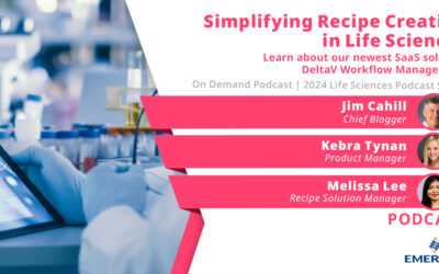 Simplifying Recipe Creation in the Life Sciences Podcast